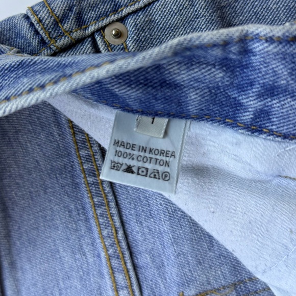 Nomore Blue Wide Leg Jeans N279-15 - Picture 3 of 8